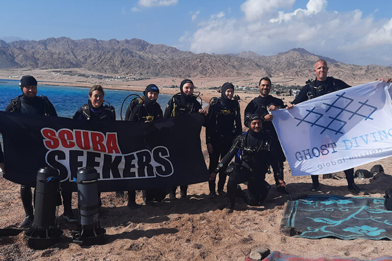Ghost Diving Foundation - Volunteers cleanups in Egypt