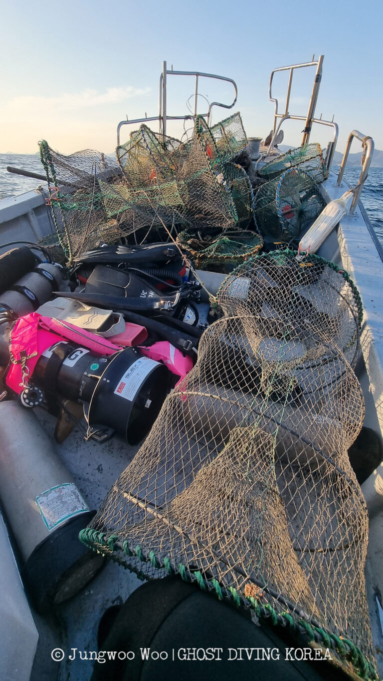 Ghost Diving - Ghost Fishing in the Korean Sea