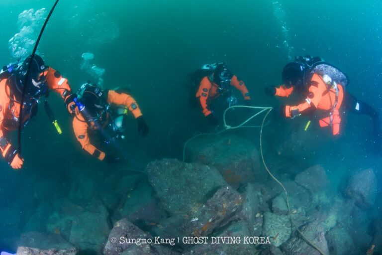 Ghost Diving - Ghost Fishing in the Korean Sea