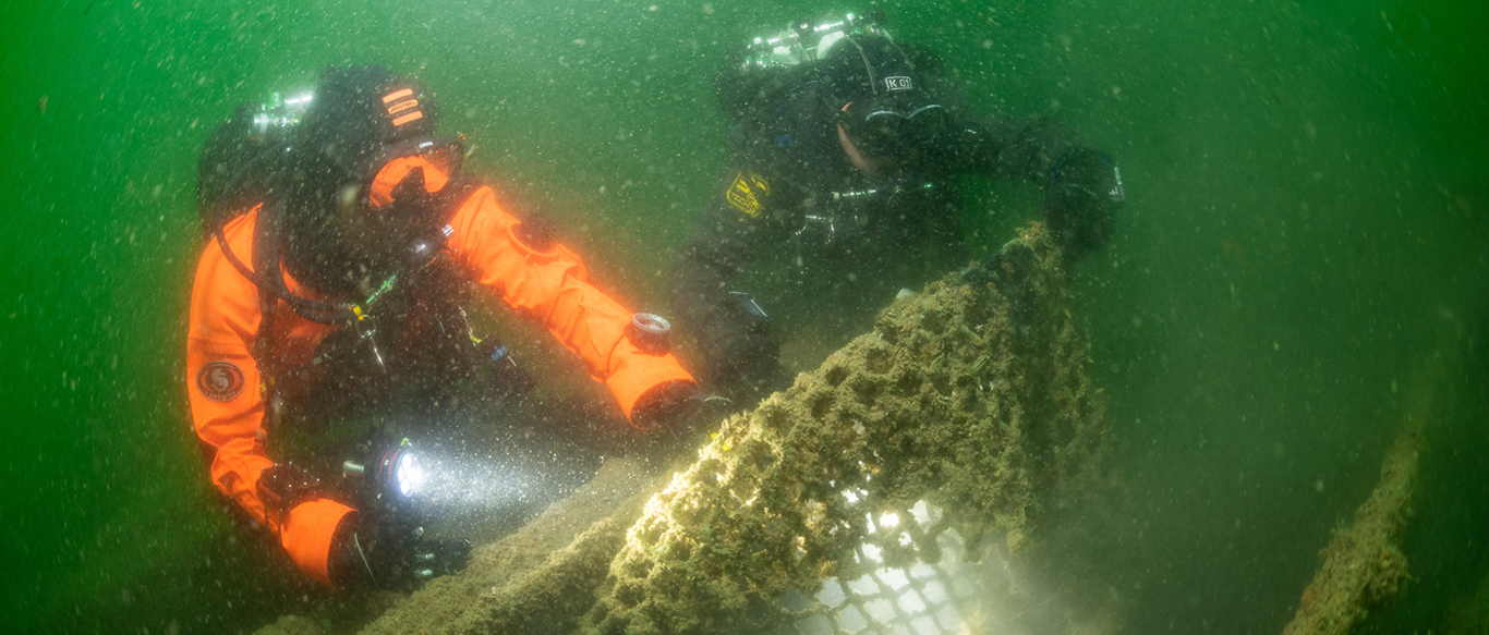Ghost Diving -Regular ghost gear maintenance SS Trevier & REM3