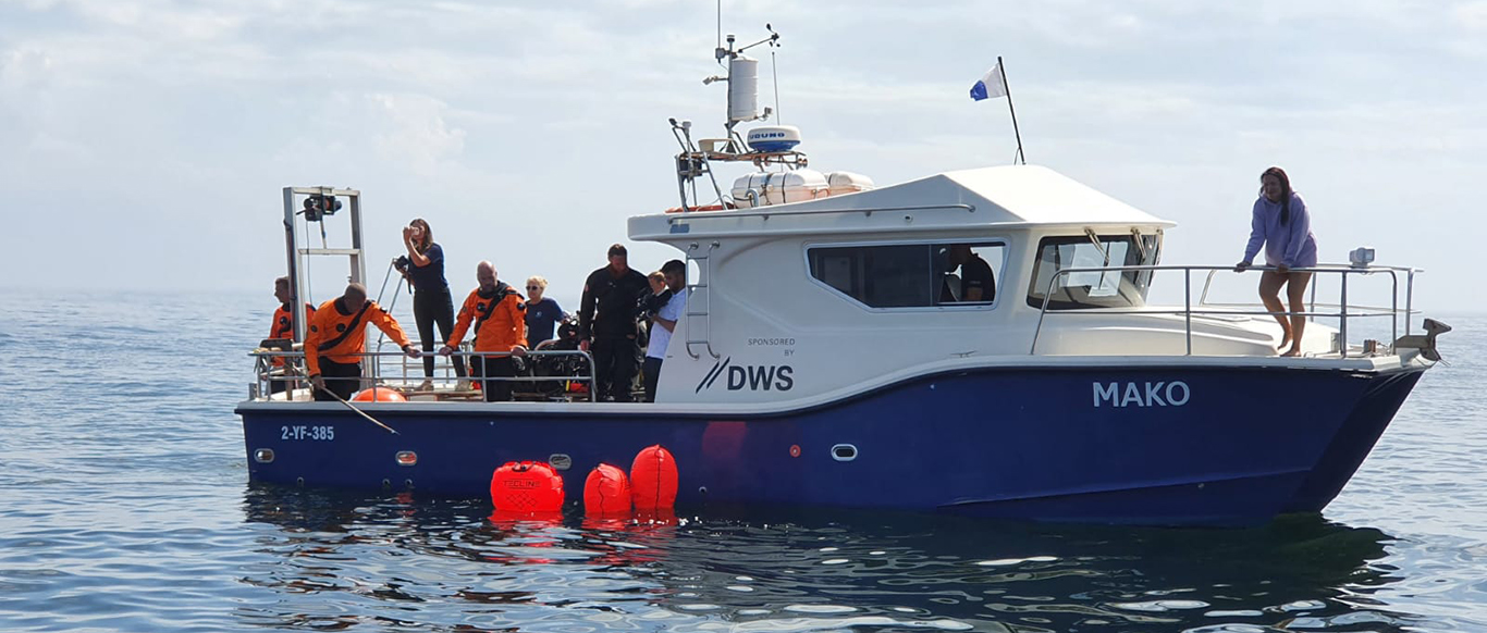 Ghost Diving - Maiden voyage of our vessel M/V MAKO