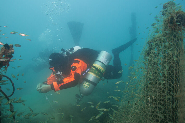 Ghost Diving - Chapter East Med Lebanon's biggest ghost gear cleanup till date