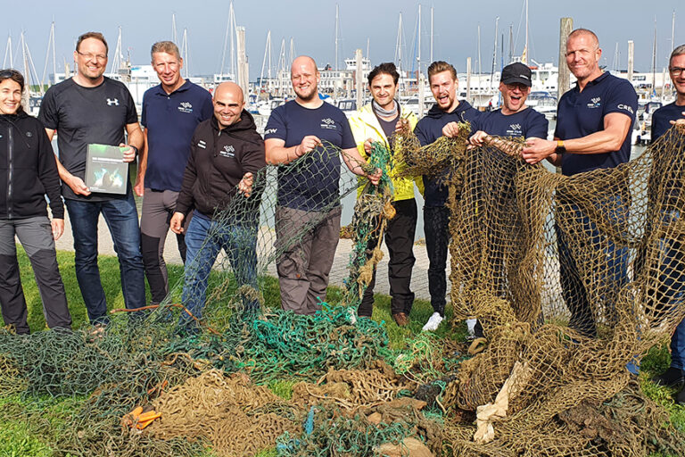 Ghost Diving - 300KG of ghost nets were removed from wrecks in the German North Sea