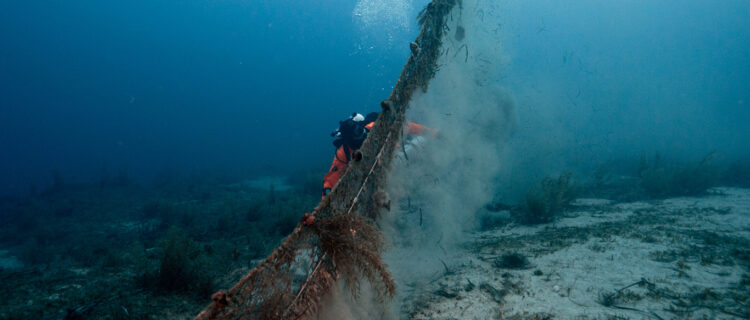 Ghost Diving - Ghost Gear cleanups Cavo Greco Marine Protected Area Cyprus