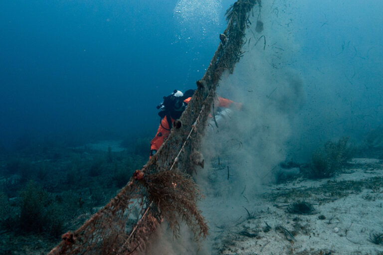 Ghost Diving - Ghost Gear cleanups Cavo Greco Marine Protected Area Cyprus