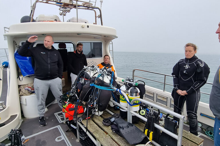 Ghost Diving- Ghost Gear research in North Sea winter conditions