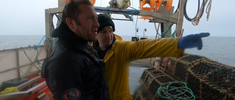 Ghost Diving UK helps fisherman after Storm Arwen