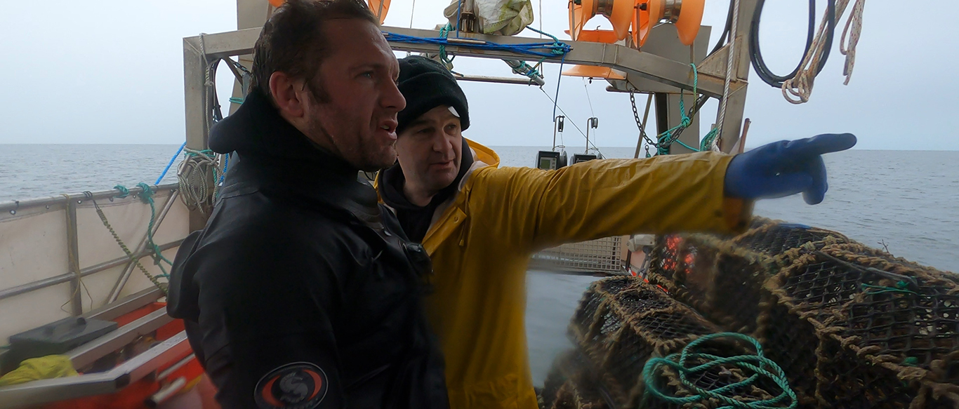 Ghost Diving UK helps fisherman after Storm Arwen