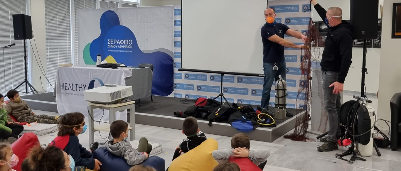 Ghost Diving - Educational Kick-off with Healthy Seas in Athens