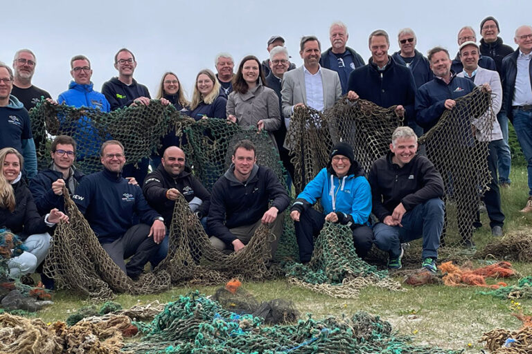 Ghost Diving Germany recovers more than 500kg ghost nets from the North Sea