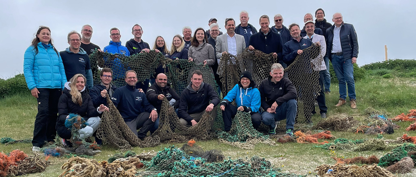 Ghost Diving Germany recovers more than 500kg ghost nets from the North Sea