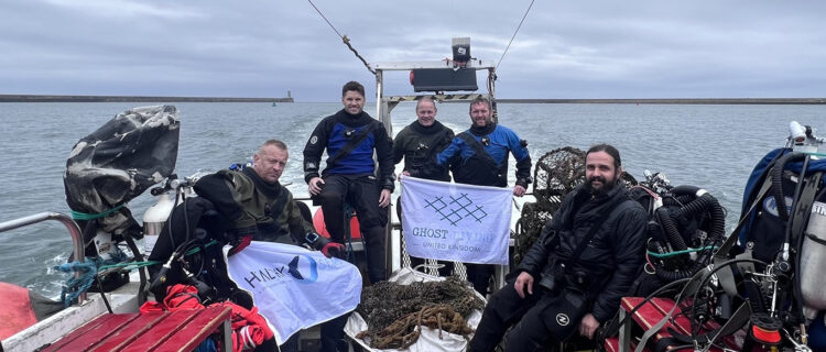 Ghost Diving UK actively responds on ghost gear reports