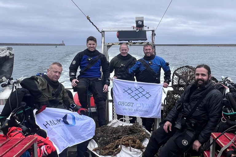 Ghost Diving UK actively responds on ghost gear reports