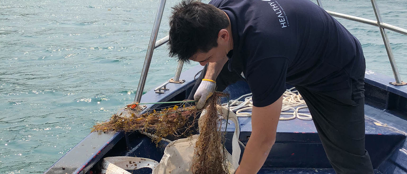 Healthy Seas joins hands with Ghost Diving Hong Kong to remove gill nets
