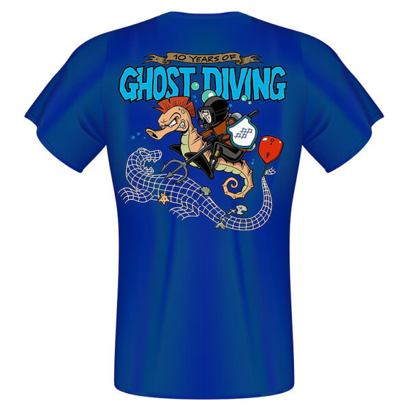GHOST DIVING 10 Years Anniversary T-Shirt Men's