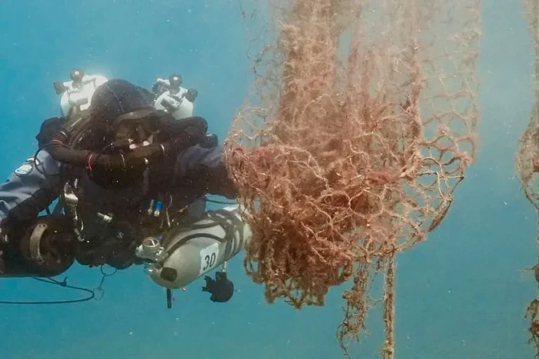 Ghost Diving Adriatic on a Reef Cleanup in Croatia